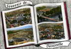 DECAZEVILLE   (Aveyron)   -   En Avion Au Dessus De...              (Carte  Ayant Voyagé En 1966) - Decazeville