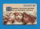 ( 1323 ) - MUSIQUE  VOCALE - 120.U - ( F 292a ) - SC4 - Sans Trou - N° Rouge  - *** TTBE *** - Cote : 20 Euros - - 1992