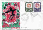 LUXEMBOURG, FDC, 17/6/57, BADEN-POWELL SCOUT, MI 567-568 - Sonstige & Ohne Zuordnung