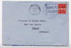 N - Lettre De TOULON Pour PESSAC Du 12 Avril 1954 - Timbre De Franchise Militaire - Flamme BONS P.T.T. - Military Postage Stamps