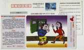 Safety Measures In Utilizing Electric,CN 06 Jilin Knowledge Competition Of Safe Production Advertising Pre-stamped Card - Accidents & Sécurité Routière