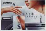 Refrigerator,Model,China 2002 Simens Electric Appliance Advertising Pre-stamped Card - Elektrizität
