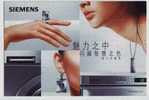 Refrigerator,Model,China 2002 Simens Electric Appliance Advertising Pre-stamped Card - Electricity