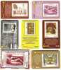 ITALIA** 6 TESSERE FILATELICHE 2002 PATRIMONIO ARTISTICO E CULTURALE ITALIANO (NOVITA´ ITALIANA) - Philatelic Cards