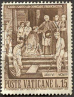 Pays : 495 (Vatican (Cité Du))  Yvert Et Tellier N° :   299 (o) - Usados