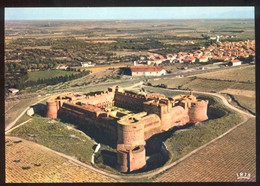 CPM Neuve 66 SALSES Le Château Vu Du Ciel - Salses