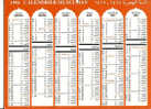 Calendrier Musulman 1994 (recto-verso) TBE. - Grand Format : 1991-00