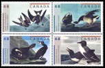 Canada (Scott No.1982a - Oiseaux / John James Audubon / Birds) [**] Bloc Inscription / Plate Block - Números De Planchas & Inscripciones