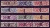 ITALY - LUOGOTENENZA - PACCHI N.48-59 - Cv 650 Euro - SERIE COMPLETA - Colis-postaux