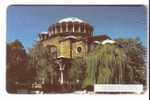 SAINT NEDELJA CHURCH  ( Bulgaria - Mobika Chip Card ) - Religion - Church - Eglise - Bulgaria