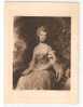 Mrs Robinson,Gainsborough,Wallace Collection - Barlington Art Miniature  -  Fine Arts Publishing Co Ltd London - Antiek