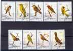 SAO TOME E PRINCIPE - Yvert 766/774 Obl. - Oiseaux - Parrots