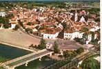 CARTE POSTALE DE LOUHANS - VUE AERIENNE - ENTREE DE LA VILLE - Louhans