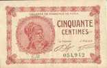50 Centimes Chambre De Commerce De Paris 1920 - Handelskammer