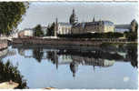 Carte Postale  53.  Chateau - Gontier  L'Hopital Et La Mayenne - Chateau Gontier