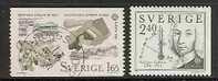 EUROPA-CEPT - SWEDEN 1982 - Yvert # 1169/70 - VF USED - 1982