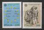 EUROPA-CEPT - ITALY 1982 - Yvert # 1530/1 - MNH - 1982