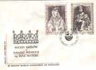 POLONIA 1987 - FDC Yvert 2984/5 -  Kings  Rycheza - Kazimierz I  - Annullo Speciale Illustrato - FDC