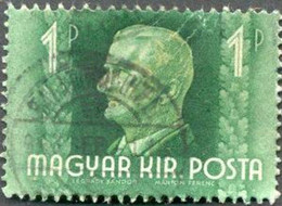 Pays : 226,2 (Hongrie : Royaume (Régence))  Yvert Et Tellier N° :  570 (o) - Used Stamps