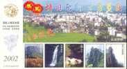 Longtan  Waterfall  Pre-stamped Postcard, Postal Stationery - Andere & Zonder Classificatie