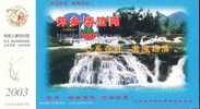 Pingxiang  Waterfall  Pre-stamped Postcard, Postal Stationery - Sonstige & Ohne Zuordnung
