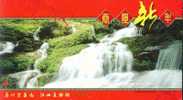 Yichun  Waterfall  Pre-stamped Postcard, Postal Stationery - Otros & Sin Clasificación