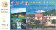 Baihuagu  Waterfall  Pre-stamped Postcard, Postal Stationery - Sonstige & Ohne Zuordnung