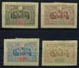 OBOCK - Y&T #47-48-52-55 MINT HINGED - Autres & Non Classés