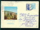 Ubk Bulgaria PSE Stationery 1974 Varna GOLDEN SANDS , HOTEL , Stamp BANSKO HUT / Coat Of Arms /3719 - Hôtellerie - Horeca