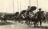 CHINE - CHINA - Carte Photo - Rickshaw - Pousse-Pousse - Coloniale - Cina