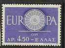 EUROPA-CEPT - GREECE 1960 - Yvert # 724 - MLH - 1960