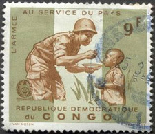 Pays : 131,3 (Congo)  Yvert Et Tellier  N° :  607 (o) - Used