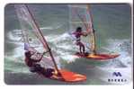 SURF  ( Bulgaria - Mobika Chip Card ) Surfing - Faire De La Planche à Voile - Windsurf - Hacer Windsurfsur ( 100.000 Ex) - Bulgarie