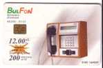TELEPHONE ( Bulgaria Chip Card 48.000 Ex. )  Phone Telephones Phones Telefono Telefon Telefoon - Telefoni