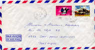 NIGER - Yvert -  Lettre : Voyagé De Niamey Vers Sart-Dames-Avelines T. 239 Et 538 - Cartas & Documentos