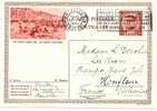 LVP4 - BELGIQUE - EP CP ILLUSTREE BRUXELLES / HONFLEUR 22/5/1931 - Cartes Postales Illustrées (1971-2014) [BK]