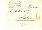 CH010  - SCHWEIZ -/ Aarau 1834 (Adler/Greifvogel)Taxe 4n Nach Wohlen - ...-1845 Prephilately