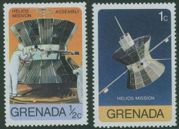 Grenada 1976 Mi 790 ** Satellite Assembly - Viking And Helios Space Missions / Montage Einer Helios-Sonnensonde - Etats-Unis