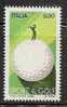 SPORTS - GOLF - ITALY - ITALIA - 1988 - Yvert # 1781 - Sassone # 1834 - MNH - Golf