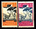 NOUVELLE-CALEDONIE - Yvert - T. Taxe 28 - 29 - Animalez De Caza