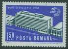 Romania Romana Rumänien 1970 Mi 2875 ** UPU Headquarters Building, Berne / UPU-Gebäude, Bern - U.P.U.