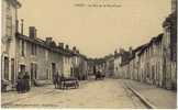 Carte Postale Ancienne Wassy - La Rue De La République - Voiture, Automobile - Wassy