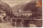 CPA De St Etienne Sur Tinée (Alpes Maritimes 06): La Passerelle Et Le Vieux Couvent ( Pont ) - Saint-Etienne-de-Tinée