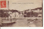 CPA De Tamaris (Toulon) (Var 83): Le Casino Et Le Grand Hôtel (bateaux) - Tamaris