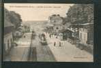 Fontainebleau Avon (77) - Intérieur De La Gare - Les Quais ( Animée Train LM 276) - Avon