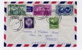 N - Lettre De 1956 Des ETATS-UNIS (HOBOKEN)  Pour PESSAC (France - Gironde) - Covers & Documents