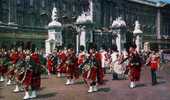 Scots  Guards  Pipers Leaving Buckingham Palacel - Buckingham Palace