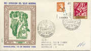 Colombe 1968 Espagne Recommande , Cover - Columbiformes