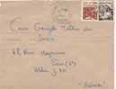Tunisie. Lettre HAMMAM SOUSSE 21 3 58 ( Agence Postale ). - Other & Unclassified