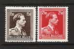 Belgie OCB 845 / 846 (*) - 1936-1957 Col Ouvert